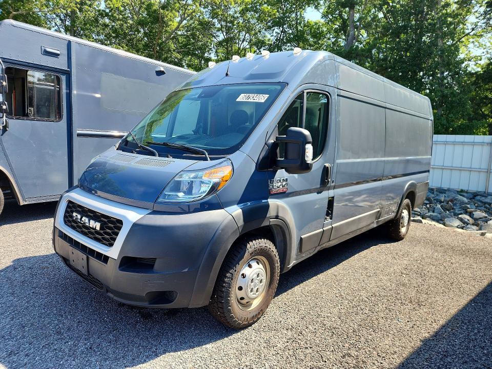 60793406 :رقم المزاد ، 3C6MRVJG5ME541260 vin ، 2021 Ram Promaster 3500 مزاد بيع