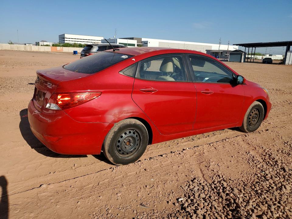 Aukcja sprzedaży 2013 Hyundai Accent, vin: KMHCT4AE3DU350951, numer aukcji: 63797536