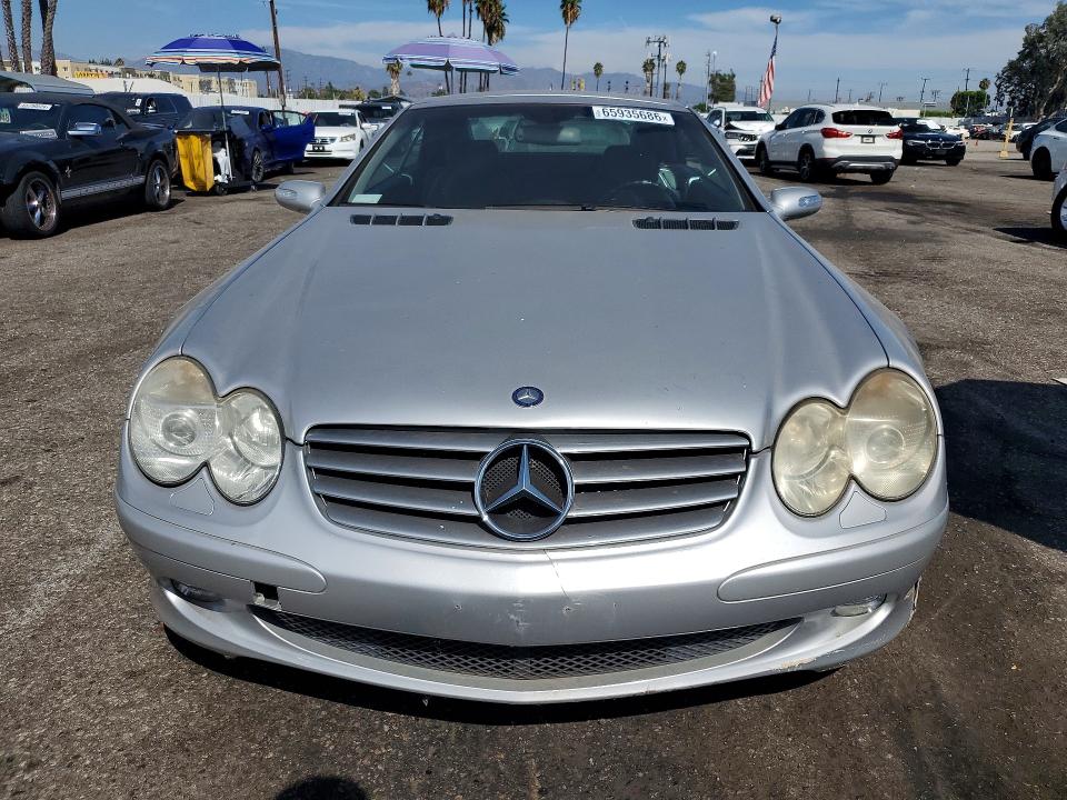65935686 :رقم المزاد ، WDBSK75F44F074936 vin ، 2004 Mercedes-benz Sl مزاد بيع