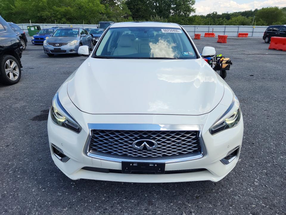 2021 Infiniti Q50 მანქანა იყიდება აუქციონზე, vin: JN1EV7BR8MM752848, აუქციონის ნომერი: 66250466