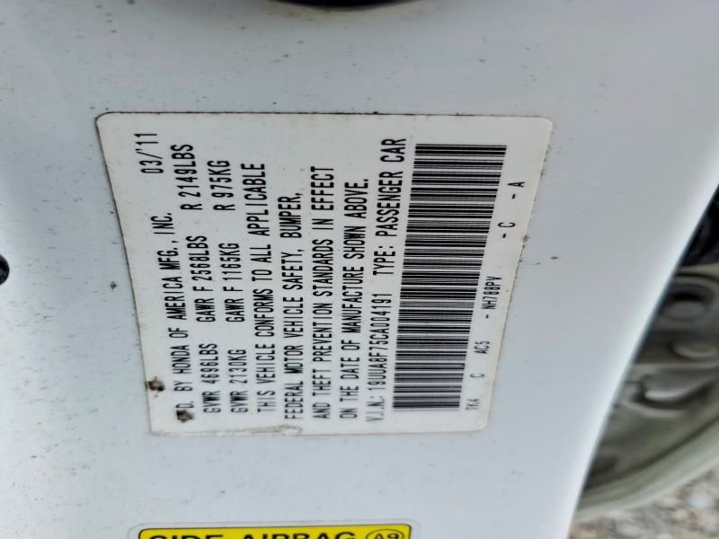 Продажа на аукционе авто 2012 Acura Tl, vin: 19UUA8F75CA004191, номер лота: 67328066