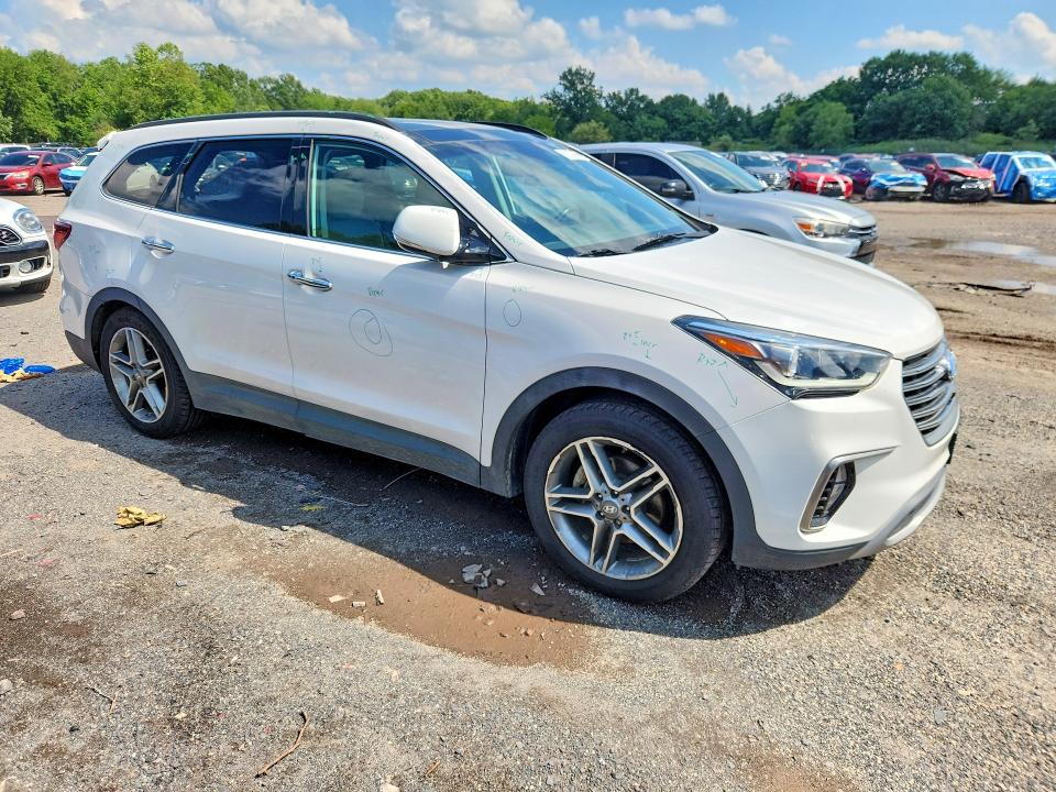 2017 Hyundai Santa Fe მანქანა იყიდება აუქციონზე, vin: KM8SR4HF4HU229649, აუქციონის ნომერი: 63171686