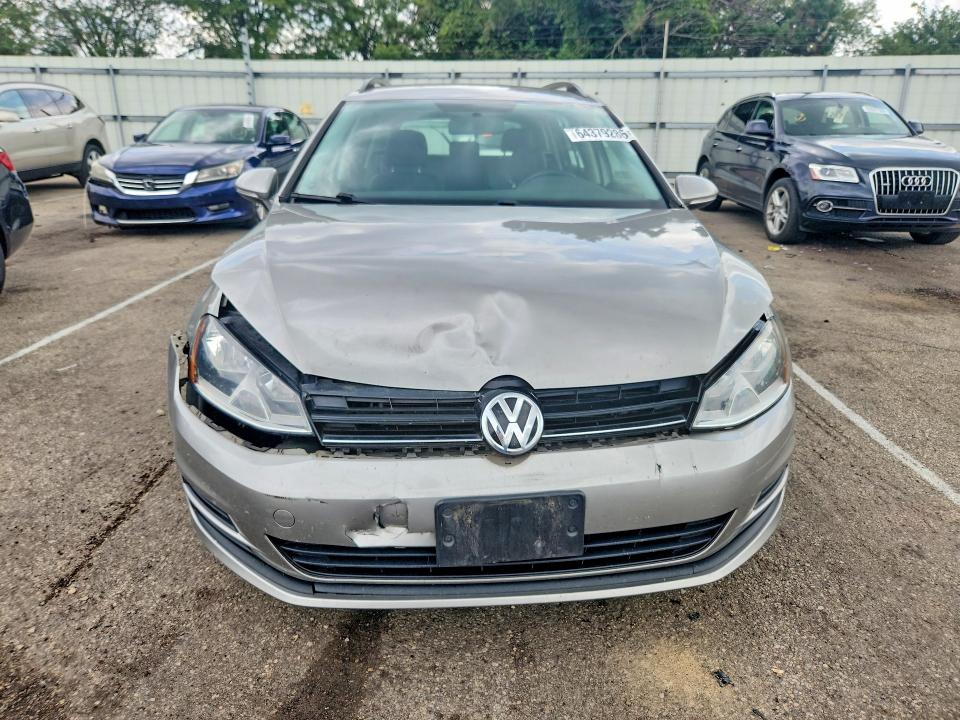 2015 Volkswagen Golf Sportwagen მანქანა იყიდება აუქციონზე, vin: 3VWA17AU5FM509631, აუქციონის ნომერი: 64379286