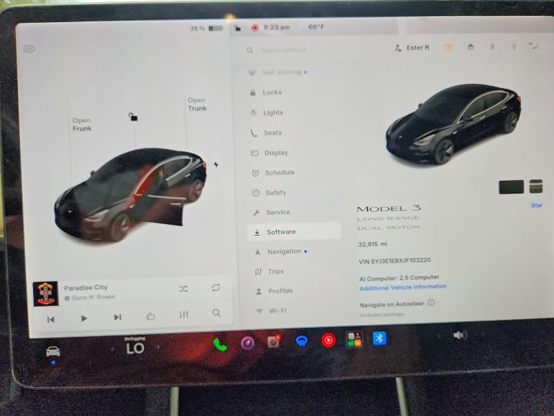 Продаж на аукціоні авто 2018 Tesla Model 3, vin: 5YJ3E1EBXJF103220, номер лоту: 67007226