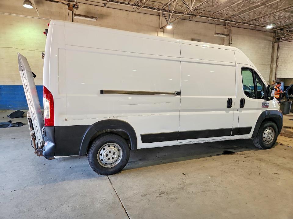 63473286 :رقم المزاد ، 3C6TRVDG2KE504994 vin ، 2019 Ram Promaster 2500 مزاد بيع