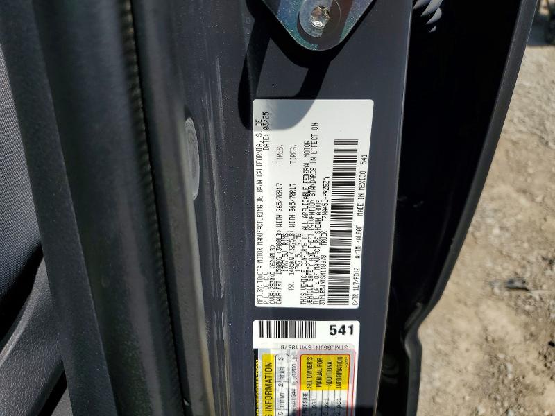 66273366 :رقم المزاد ، 3TMLB5JN1SM118878 vin ، 2025 Toyota Tacoma مزاد بيع
