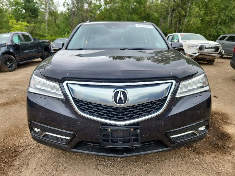 2016 Acura Mdx მანქანა იყიდება აუქციონზე, vin: 5FRYD4H80GB507239, აუქციონის ნომერი: 65187026