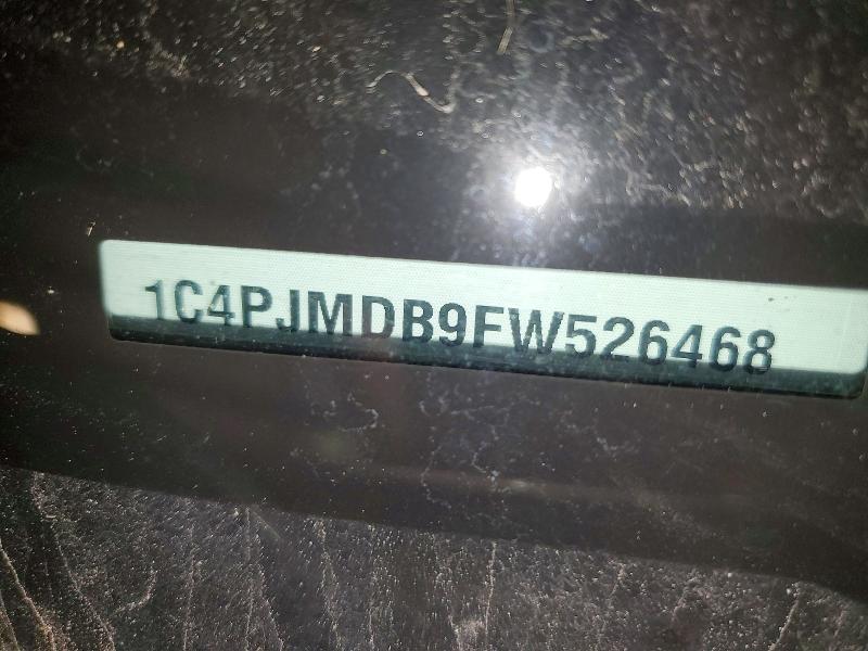 Продажа на аукционе авто 2015 Jeep Cherokee, vin: 1C4PJMDB9FW526468, номер лота: 65471576