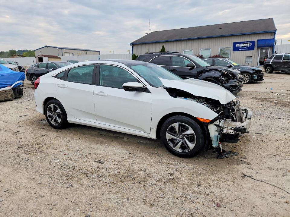 2019 Honda Civic მანქანა იყიდება აუქციონზე, vin: 19XFC2F69KE032125, აუქციონის ნომერი: 66180726