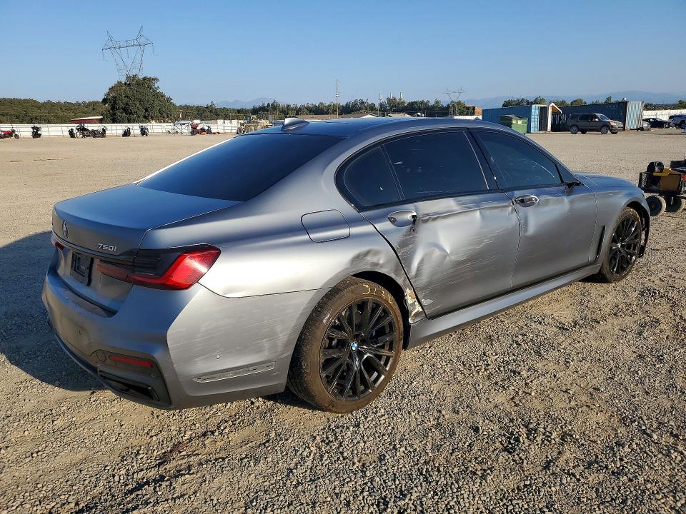 Продаж на аукціоні авто 2022 Bmw 750, vin: WBA7U2C02NCK20009, номер лоту: 64290986