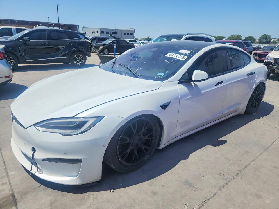 2021 Tesla Model S მანქანა იყიდება აუქციონზე, vin: 5YJSA1E64MF440271, აუქციონის ნომერი: 64776456