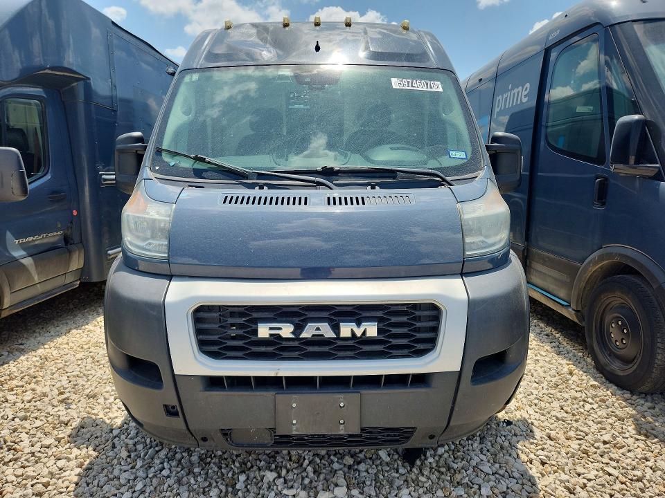 59746076 :رقم المزاد ، 3C6MRVJG4ME535398 vin ، 2021 Ram Promaster 3500 مزاد بيع