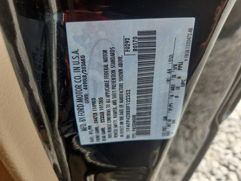 1999 Ford Mustang მანქანა იყიდება აუქციონზე, vin: 1FAFP42X8XF122352, აუქციონის ნომერი: 65887106