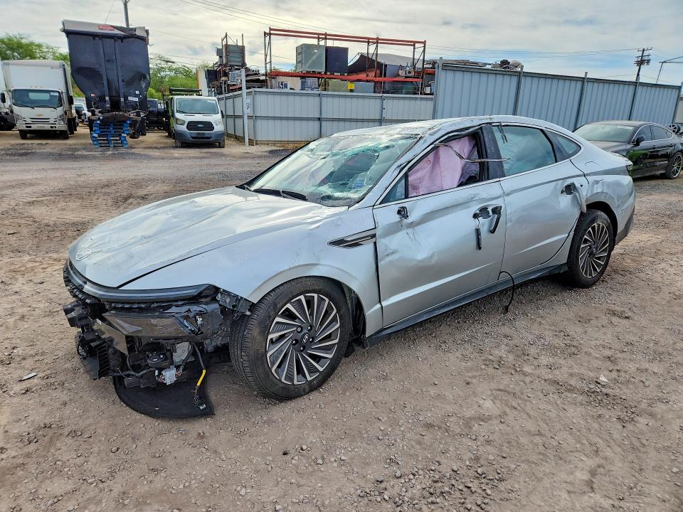 64134806 :رقم المزاد ، KMHL34JJ2SA121642 vin ، 2025 Hyundai Sonata Hybrid مزاد بيع