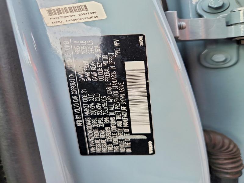Aukcja sprzedaży 2019 Volvo Xc40, vin: YV4162XZXK2004449, numer aukcji: 66175216