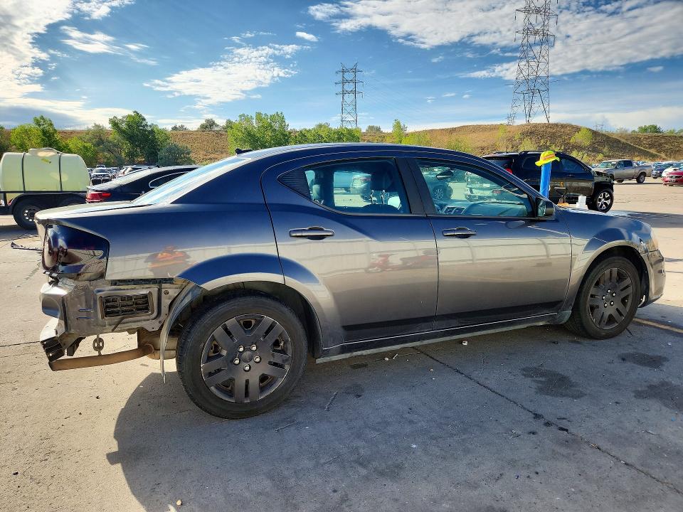 63899366 :رقم المزاد ، 1C3CDZAB2EN214928 vin ، 2014 Dodge Avenger مزاد بيع