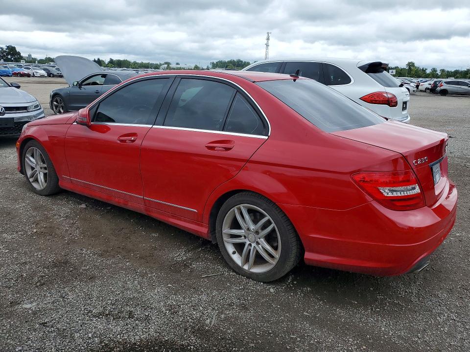 2012 Mercedes-benz C მანქანა იყიდება აუქციონზე, vin: WDDGF8FB7CA689754, აუქციონის ნომერი: 65575636