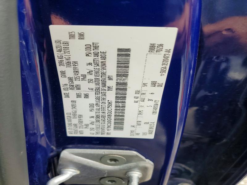 Aukcja sprzedaży 2016 Ford Escape, vin: 1FMCU0GX8GUC75067, numer aukcji: 63694486
