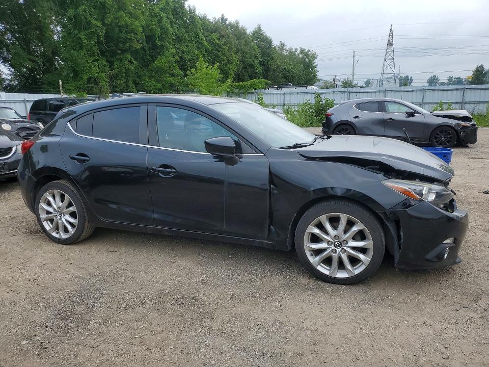 64140056 :رقم المزاد ، JM1BM1M30F1275152 vin ، 2015 Mazda 3 مزاد بيع