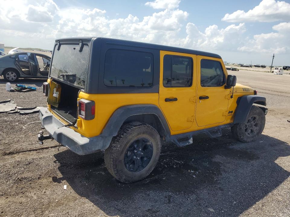 2021 Jeep Wrangler Unlimited მანქანა იყიდება აუქციონზე, vin: 1C4HJXDG8MW542465, აუქციონის ნომერი: 66250906