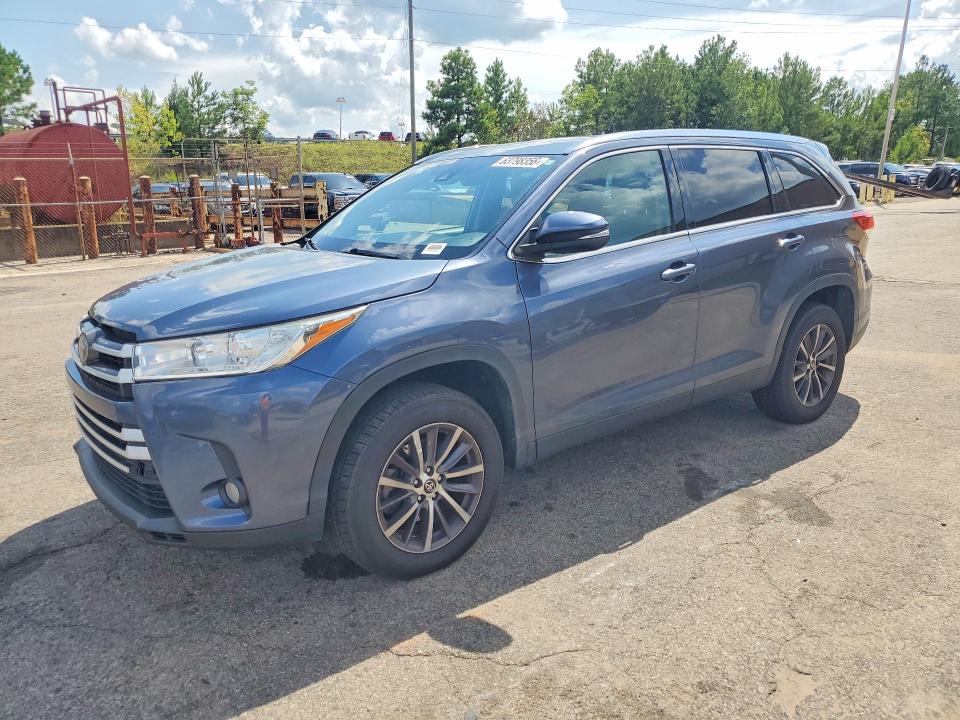 63798356 :رقم المزاد ، 5TDKZRFH5KS301427 vin ، 2019 Toyota Highlander مزاد بيع