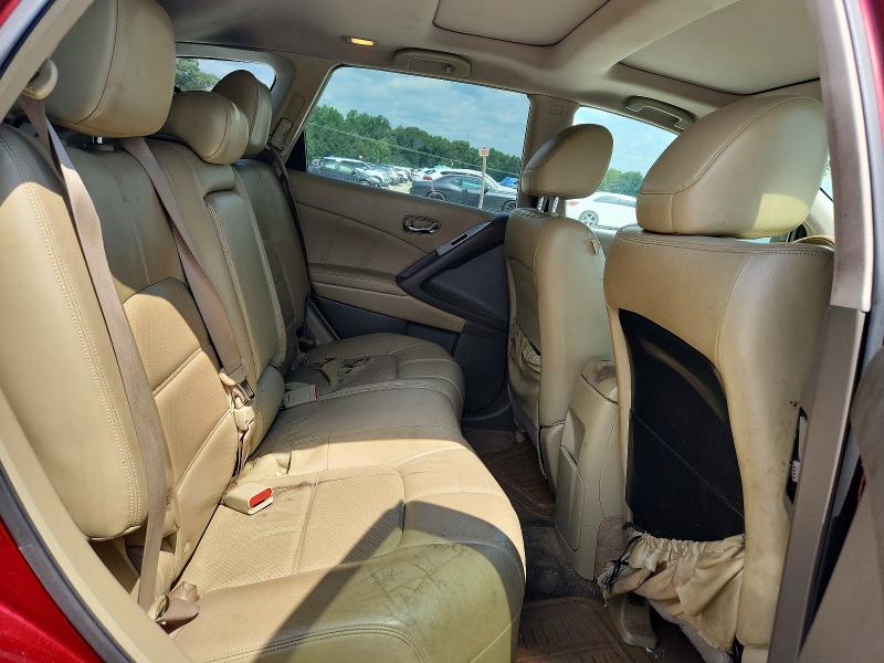 2011 Nissan Murano მანქანა იყიდება აუქციონზე, vin: JN8AZ1MU9BW062675, აუქციონის ნომერი: 63834226