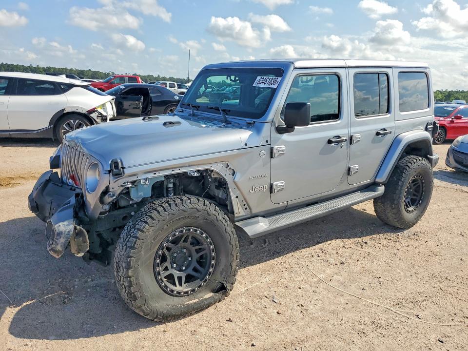 63461836 :رقم المزاد ، 1C4HJXEG0JW249654 vin ، 2018 Jeep Wrangler Unlimited مزاد بيع