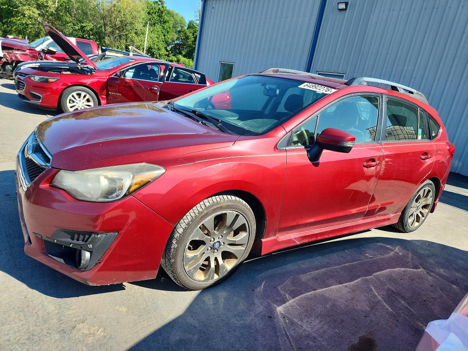 2015 Subaru Impreza მანქანა იყიდება აუქციონზე, vin: JF1GPAT69FH201198, აუქციონის ნომერი: 64892276