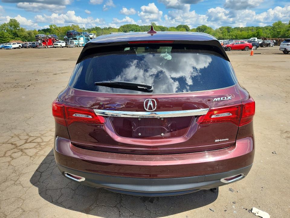 Aukcja sprzedaży 2016 Acura Mdx, vin: 5FRYD4H41GB013050, numer aukcji: 65599096