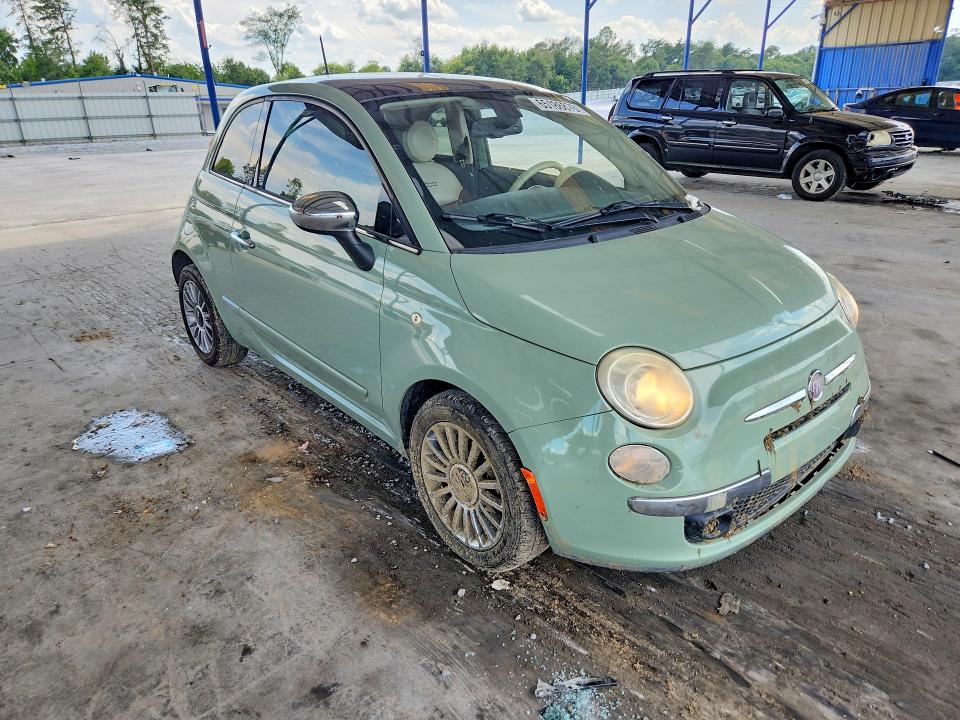 65186876 :رقم المزاد ، 3C3CFFCR6DT554309 vin ، 2013 Fiat 500 مزاد بيع