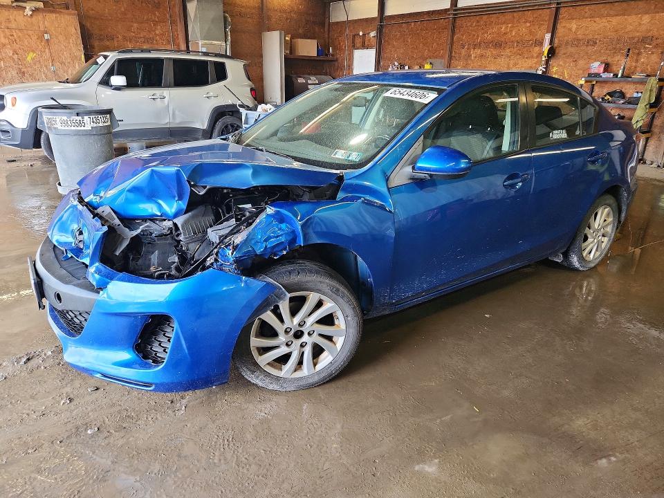 2012 Mazda 3 მანქანა იყიდება აუქციონზე, vin: JM1BL1V81C1662947, აუქციონის ნომერი: 65434606