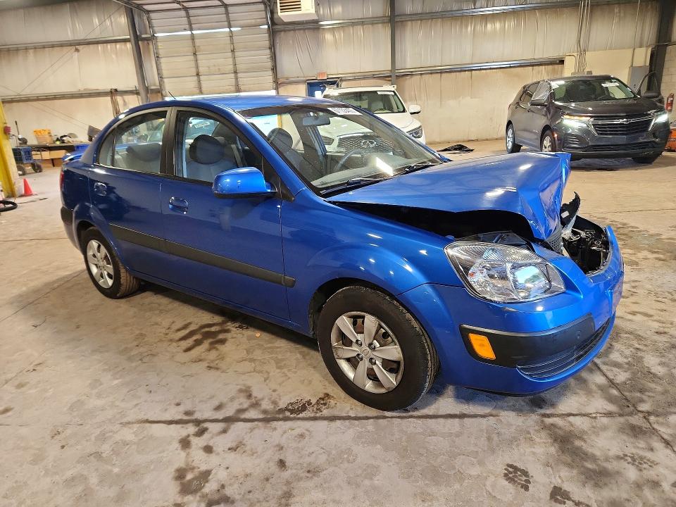 2008 Kia Rio მანქანა იყიდება აუქციონზე, vin: KNADE123786397499, აუქციონის ნომერი: 67133406