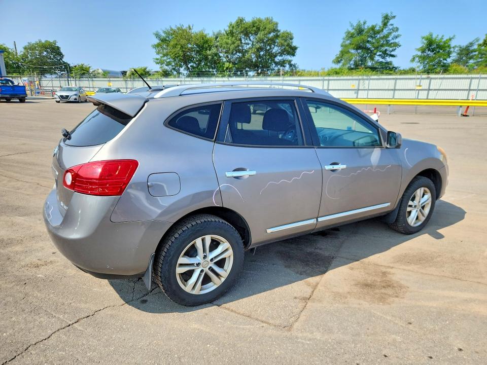64031496 :رقم المزاد ، JN8AS5MVXCW395876 vin ، 2012 Nissan Rogue مزاد بيع