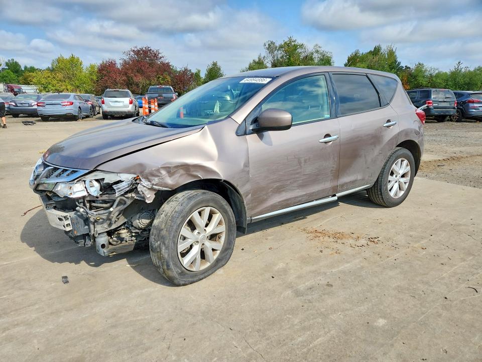 2013 Nissan Murano მანქანა იყიდება აუქციონზე, vin: JN8AZ1MW1DW308655, აუქციონის ნომერი: 64994886
