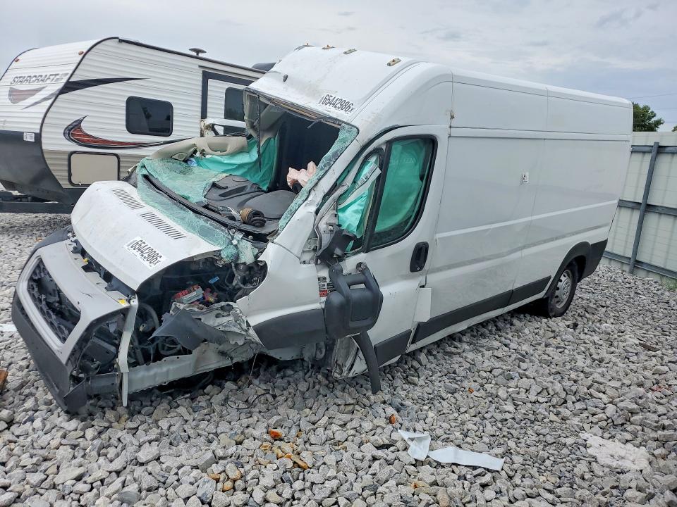 65442986 :رقم المزاد ، 3C6TRVDG0LE135828 vin ، 2020 Ram Promaster 2500 مزاد بيع