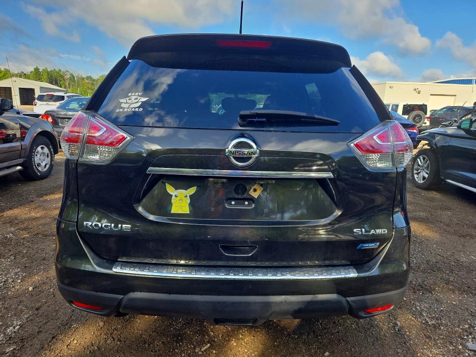 66247046 :رقم المزاد ، 5N1AT2MV7FC753153 vin ، 2015 Nissan Rogue مزاد بيع