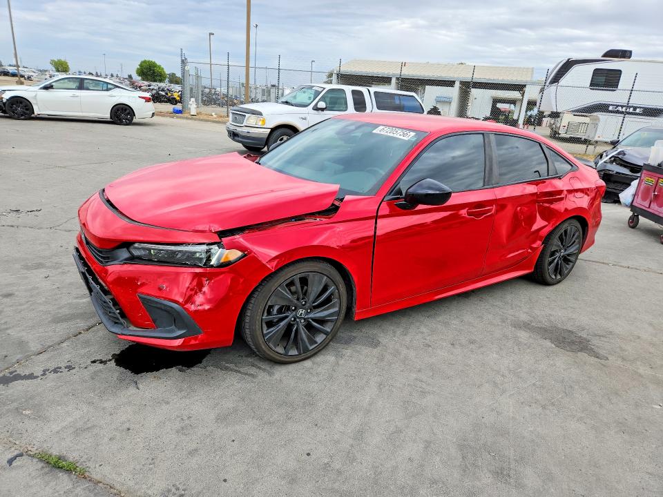 67205756 :رقم المزاد ، 2HGFE2F56NH501439 vin ، 2022 Honda Civic مزاد بيع