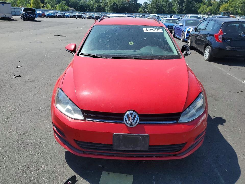 64593176 :رقم المزاد ، 3VWC17AU3GM518001 vin ، 2016 Volkswagen Golf Sportwagen مزاد بيع