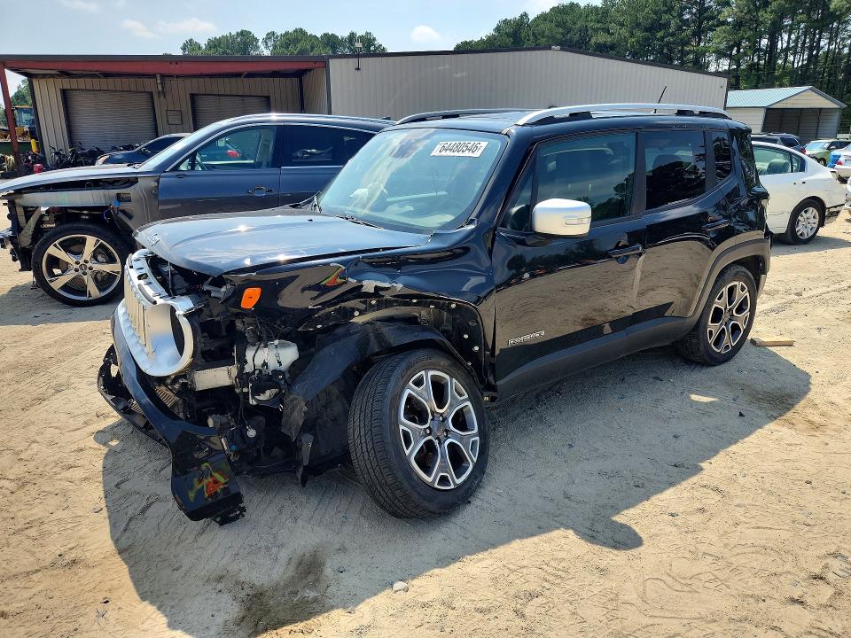 64480546 :رقم المزاد ، ZACCJBDT5GPD21417 vin ، 2016 Jeep Renegade مزاد بيع