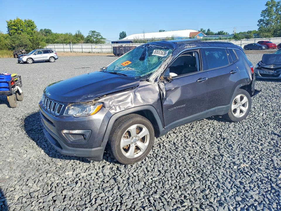 Aukcja sprzedaży 2019 Jeep Compass, vin: 3C4NJCBB0KT778016, numer aukcji: 63553636