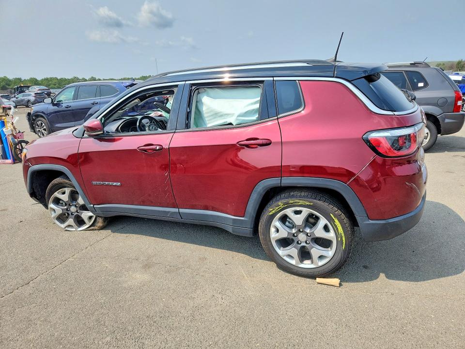 2020 Jeep Compass მანქანა იყიდება აუქციონზე, vin: 3C4NJDCB9LT221837, აუქციონის ნომერი: 64376006