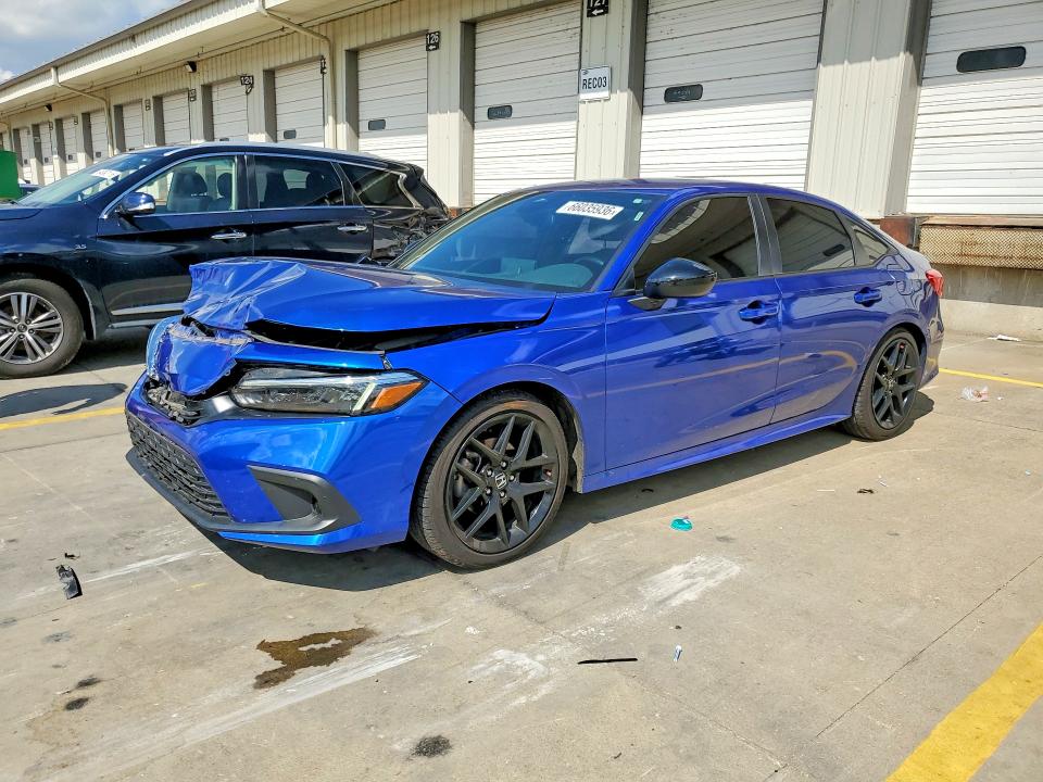 2022 Honda Civic მანქანა იყიდება აუქციონზე, vin: 2HGFE2F57NH605499, აუქციონის ნომერი: 66035936