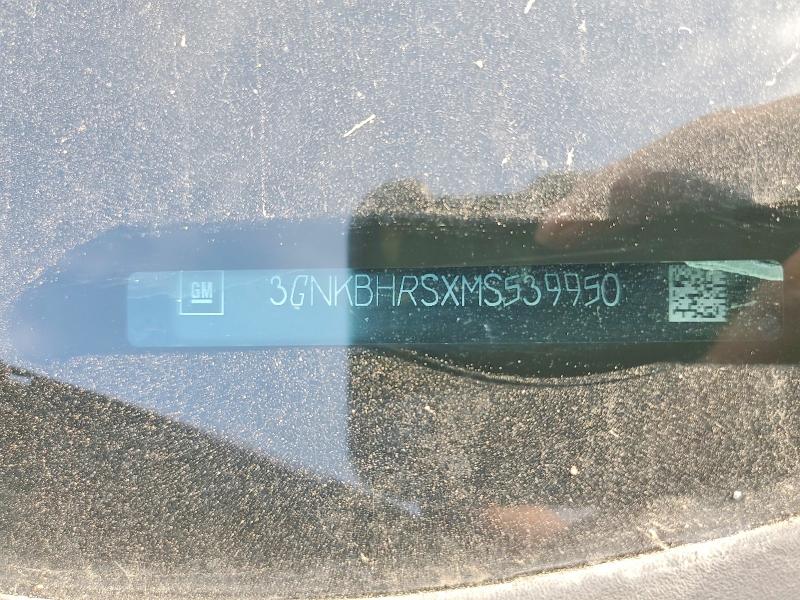 65469806 :رقم المزاد ، 3GNKBHRSXMS539950 vin ، 2021 Chevrolet Blazer مزاد بيع