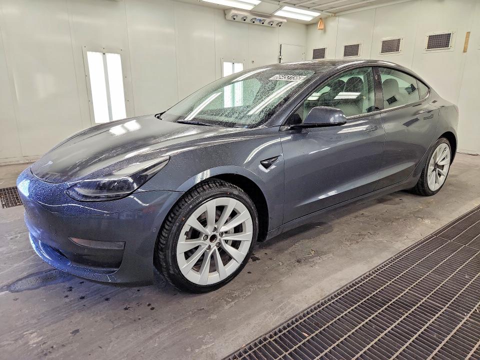2022 Tesla Model 3 მანქანა იყიდება აუქციონზე, vin: 5YJ3E1EA5NF186164, აუქციონის ნომერი: 66453156