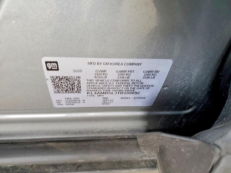 66034446 :رقم المزاد ، KL4AMBSL3TB108692 vin ، 2026 Buick Encore Gx مزاد بيع
