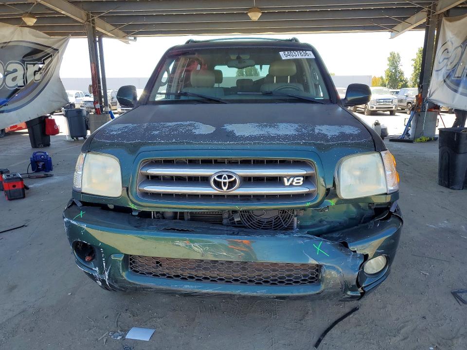 2004 Toyota Sequoia მანქანა იყიდება აუქციონზე, vin: 5TDBT48A74S229587, აუქციონის ნომერი: 64037836