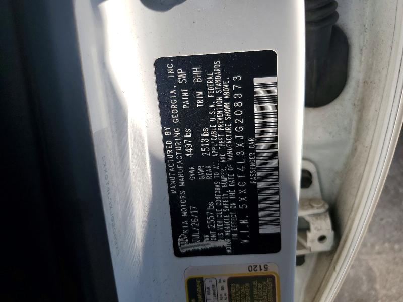 Auction sale of the 2018 Kia Optima, vin: 5XXGT4L3XJG208373, lot number: 63646836