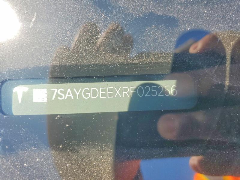 Продажа на аукционе авто 2024 Tesla Model Y, vin: 7SAYGDEEXRF025256, номер лота: 63736646
