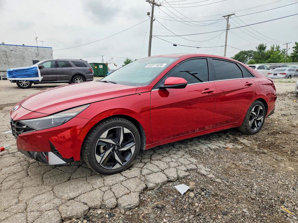 Продажа на аукционе авто 2022 Hyundai Elantra, vin: KMHLN4AG3NU357511, номер лота: 64811836