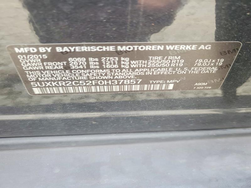 Aukcja sprzedaży 2015 Bmw X5, vin: 5UXKR2C52F0H37857, numer aukcji: 66726816